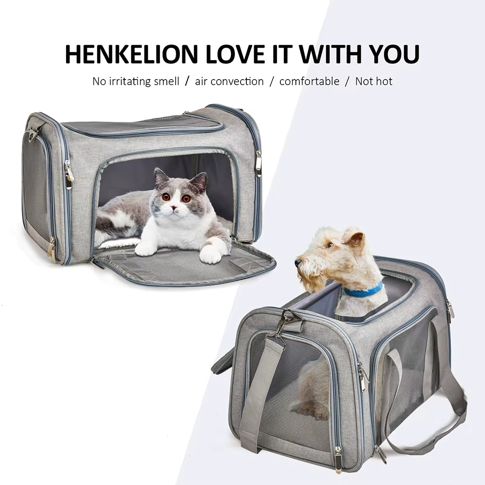 VoyagerPro™ - Airline-Approved Waterproof Pet Carrier Bag & Travel Backpack