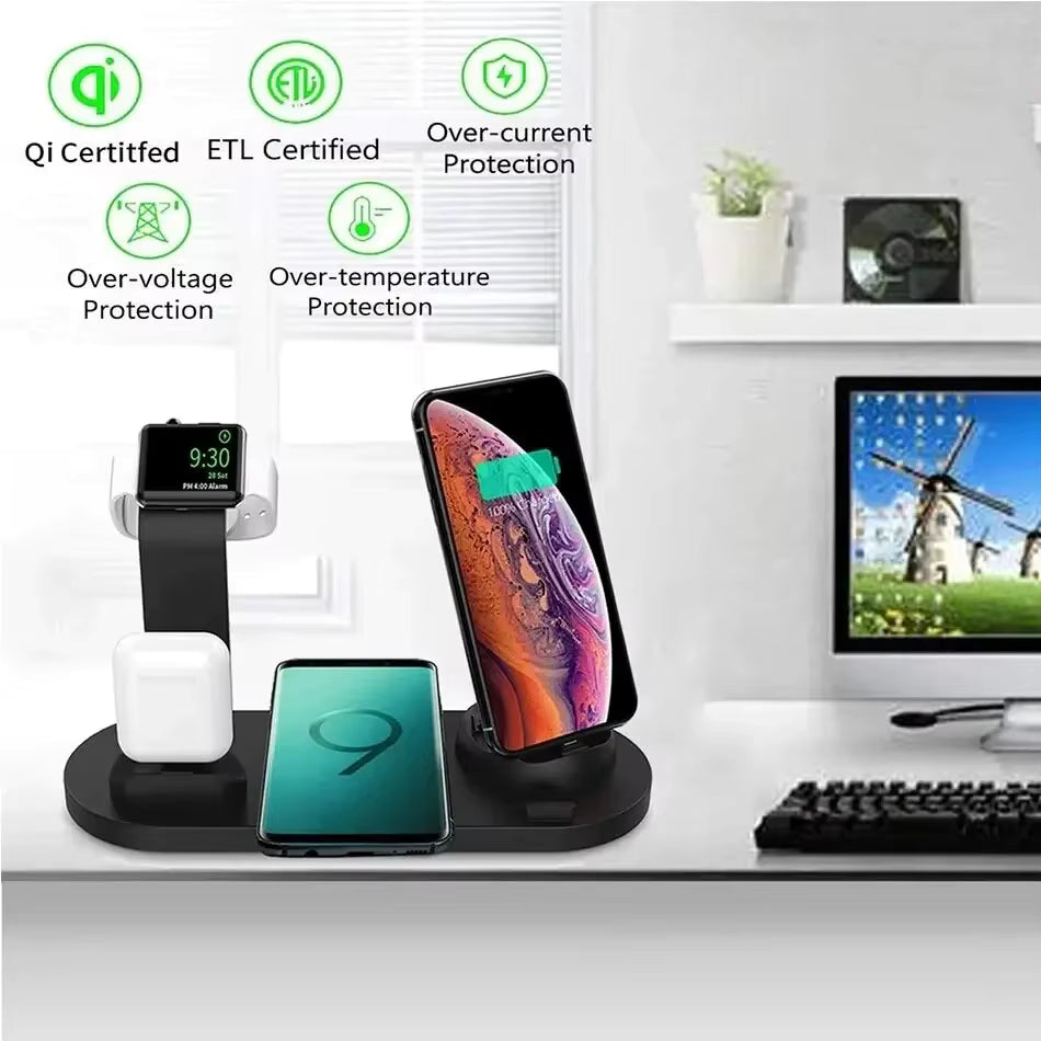 7-in-1 Smart Charging Station: Ditch the Cord Clutter