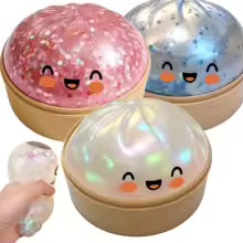 The TikTok Viral Kawaii GlitterSquish™ (Premium Anti-Stress Bun)