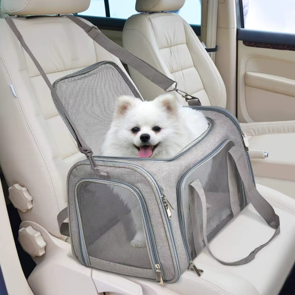 VoyagerPro™ - Airline-Approved Waterproof Pet Carrier Bag & Travel Backpack