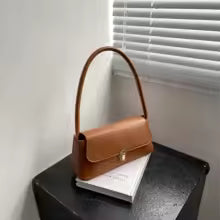 Elegant Retro Minimalist Shoulder Bag