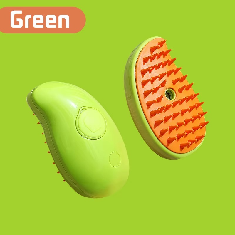 3-in-1 Electric Pet Steam Brush for Cats & Dogs