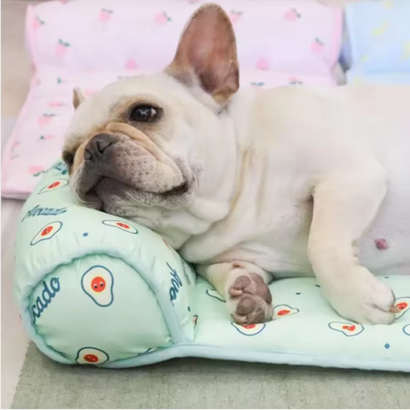 🐾 Summer Cooling Pet Mat & Breathable Dog Bed Sofa ❄️🐶