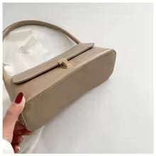 Elegant Retro Minimalist Shoulder Bag