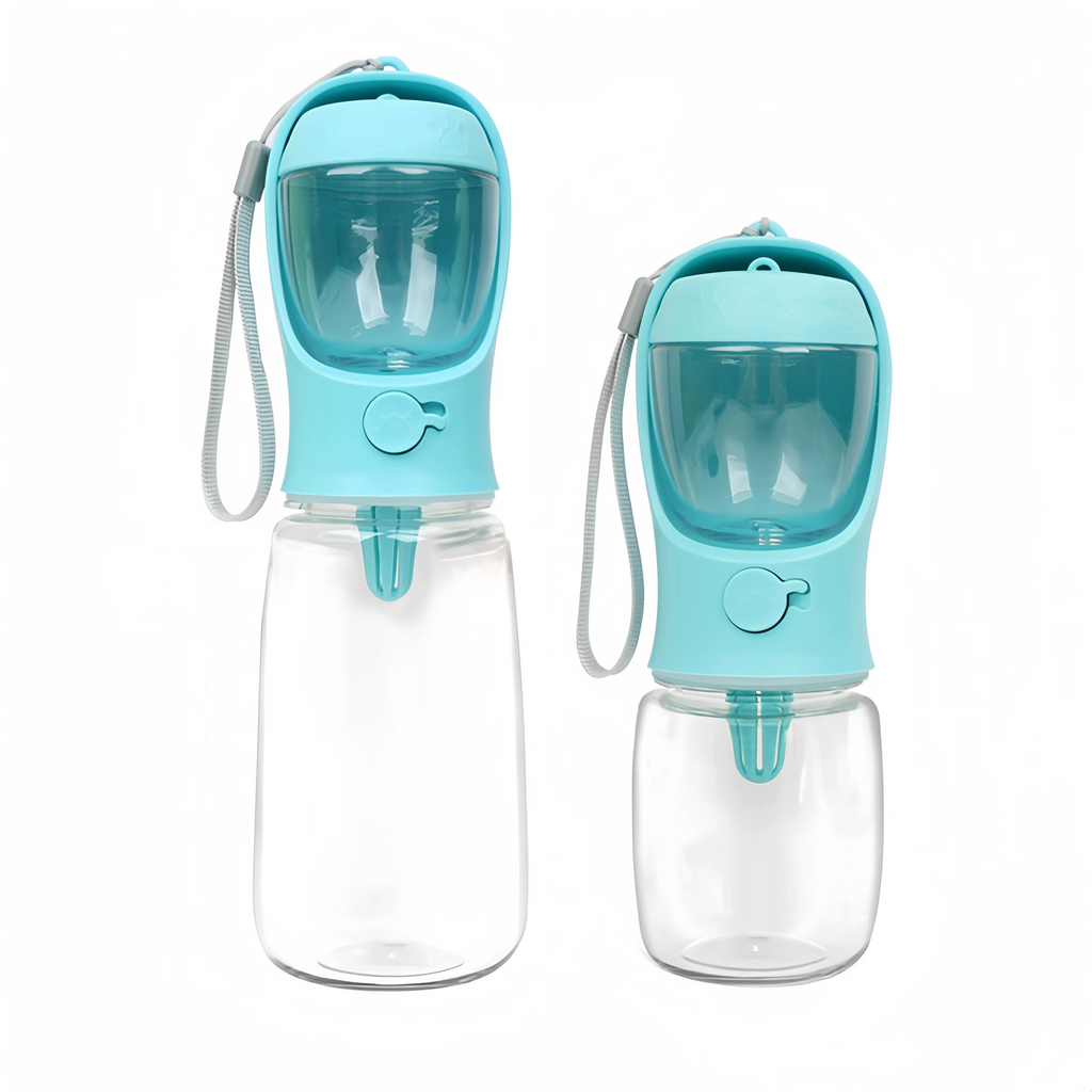 2-in-1 Portable Pet Water Bottle and Food Feeder – The Ultimate Companion for Travel and Outdoor Adventures