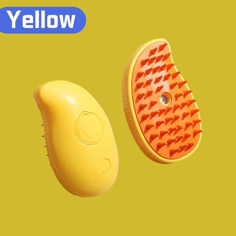 3-in-1 Electric Pet Steam Brush for Cats & Dogs