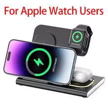 in-1 Foldable Wireless Charging Station for Apple Devices – Free Worldwide Shipping