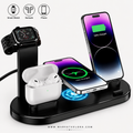 Multi-Functional 7-in-1 Fast Charging Dock for Apple & Android