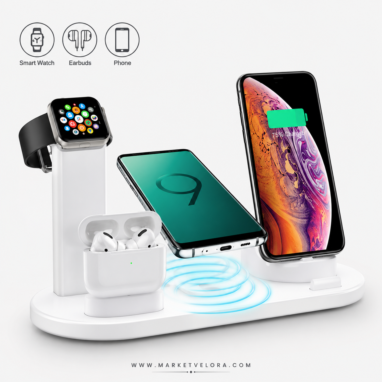 7-in-1 Smart Charging Station: Ditch the Cord Clutter