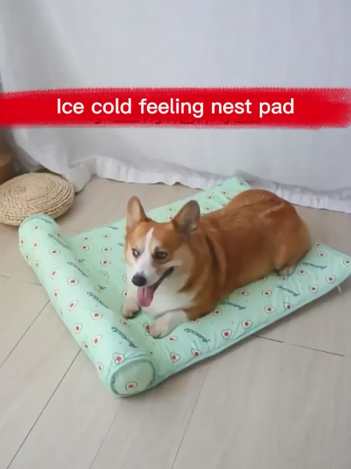 🐾 Summer Cooling Pet Mat & Breathable Dog Bed Sofa ❄️🐶